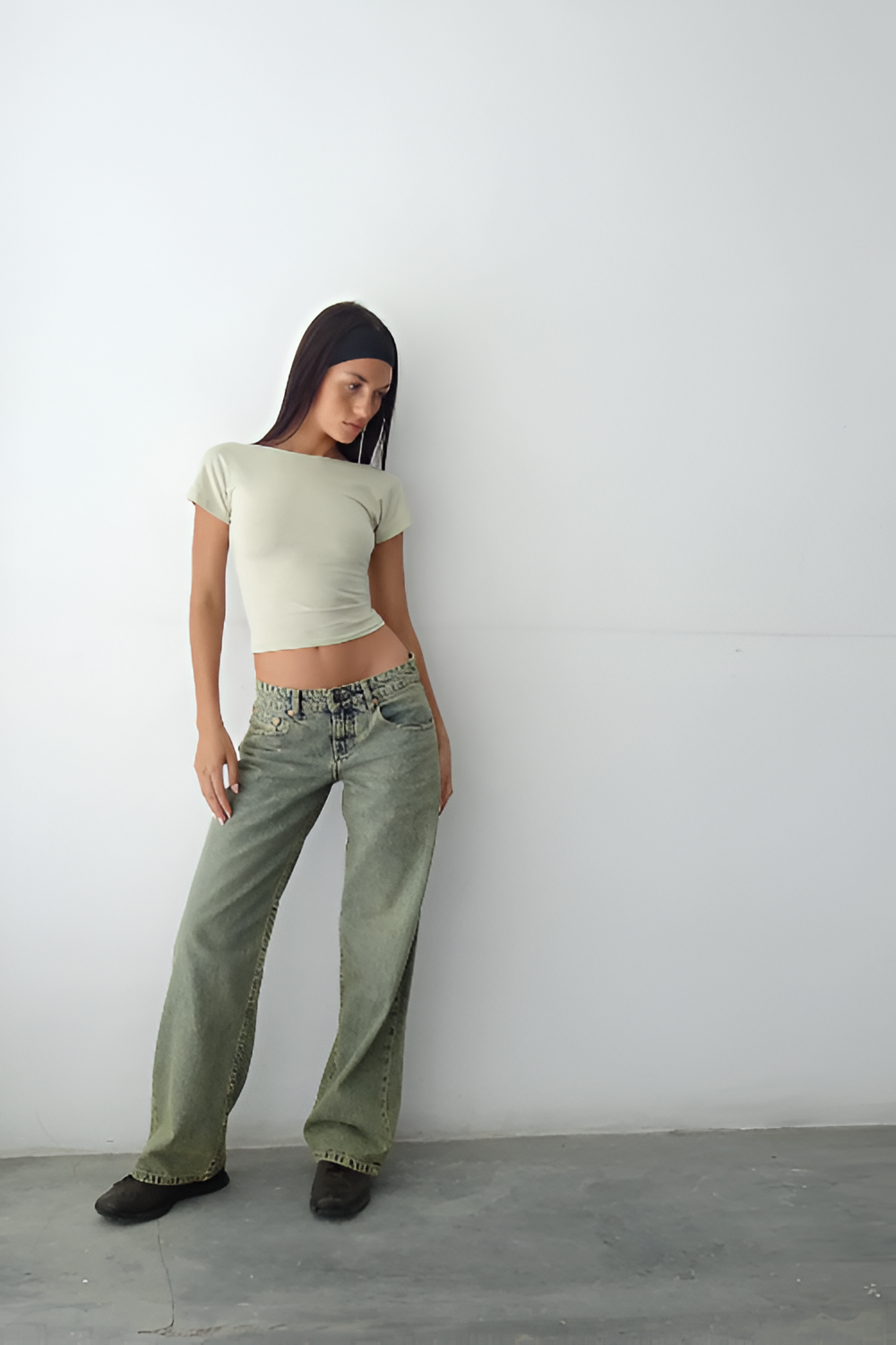 MIA | Jeans a gamba larga a vita bassa - Stile e Comfort per Ogni Occasione!