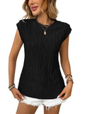 DELICE™ – T-shirt Chic in Morbida Maglia Leggera per uno Stile Unico!