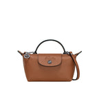 Mini Leder Henkeltasche – Braun