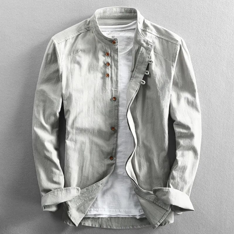 Camicia ARATA in Stile Giapponese con Katana - Eleganza e Tradizione