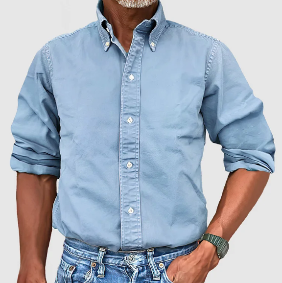 Camicia Renato Elegante a Maniche Lunghe - Stile e Comfort per Ogni Occasione