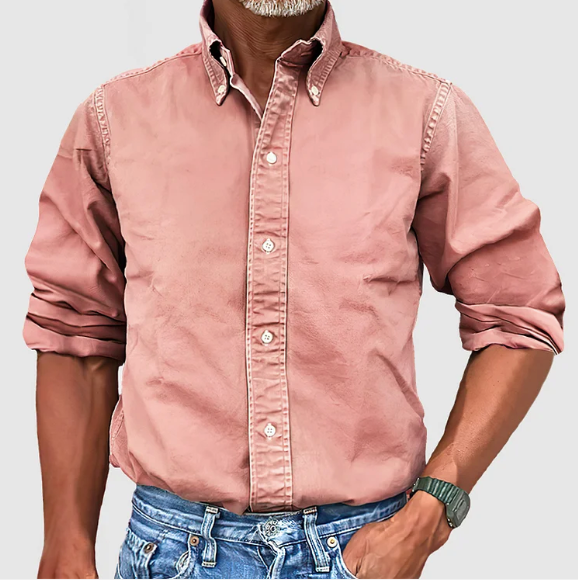 Camicia Renato Elegante a Maniche Lunghe - Stile e Comfort per Ogni Occasione