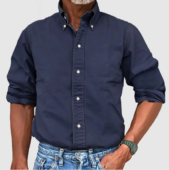 Camicia Renato Elegante a Maniche Lunghe - Stile e Comfort per Ogni Occasione