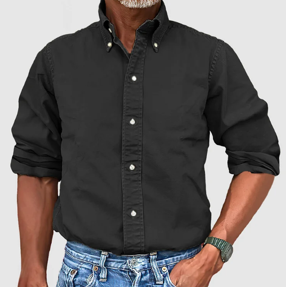 Camicia Renato Elegante a Maniche Lunghe - Stile e Comfort per Ogni Occasione