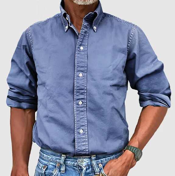 Camicia Renato Elegante a Maniche Lunghe - Stile e Comfort per Ogni Occasione