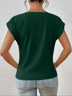 BELLE™ | Elegante Top V-Neck per un Look Raffinato