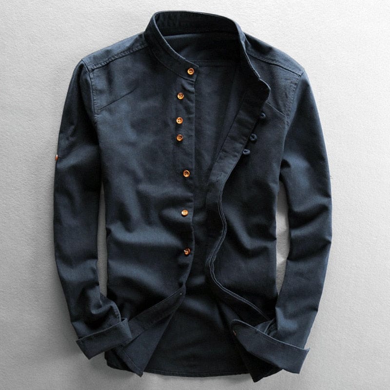 Camicia ARATA in Stile Giapponese con Katana - Eleganza e Tradizione