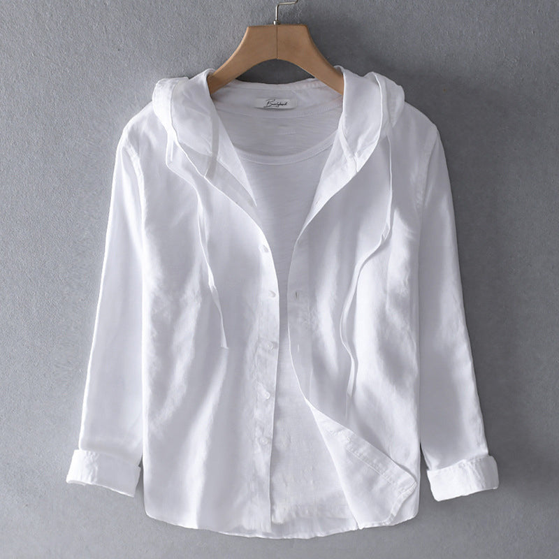 Camicia di Lino Traspirante Logan - Eleganza e Comfort per Ogni Occasione!