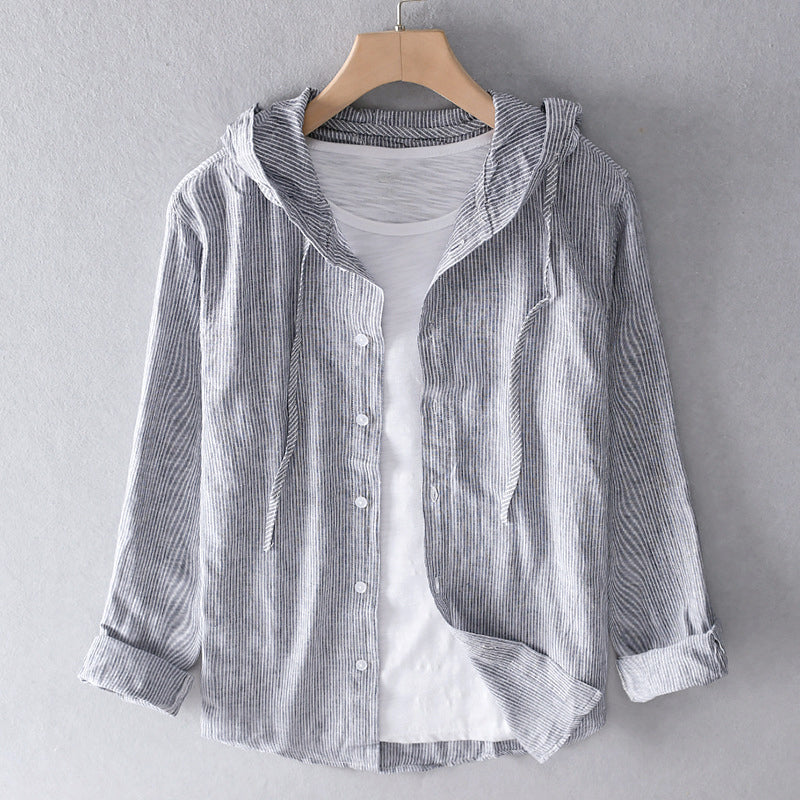Camicia di Lino Traspirante Logan - Eleganza e Comfort per Ogni Occasione!