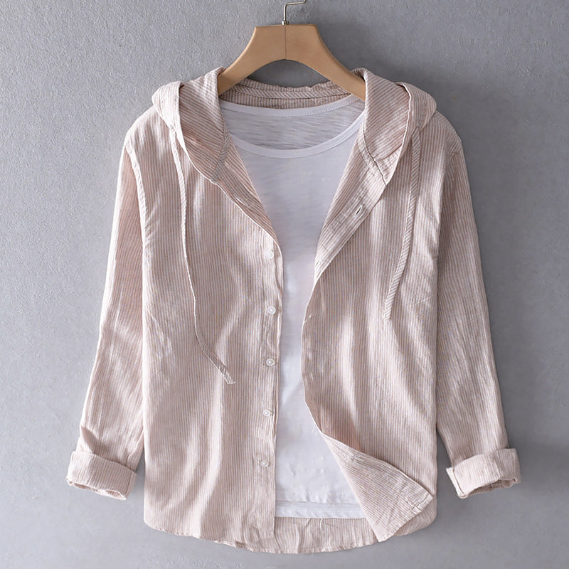 Camicia di Lino Traspirante Logan - Eleganza e Comfort per Ogni Occasione!