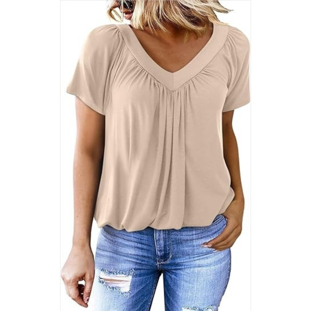 KATHLEEN™ - Maglietta Casual con Scollatura a V Elegante