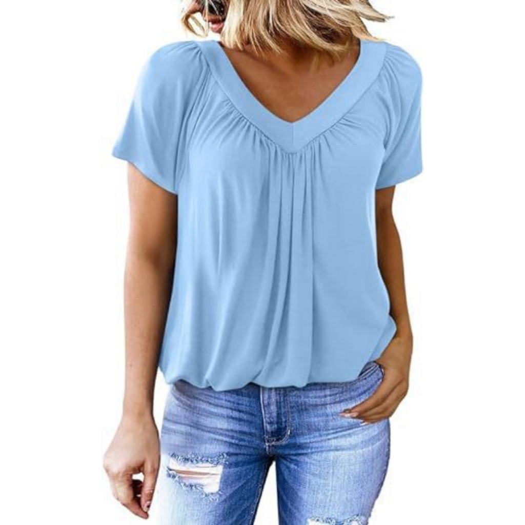 KATHLEEN™ - Maglietta Casual con Scollatura a V Elegante