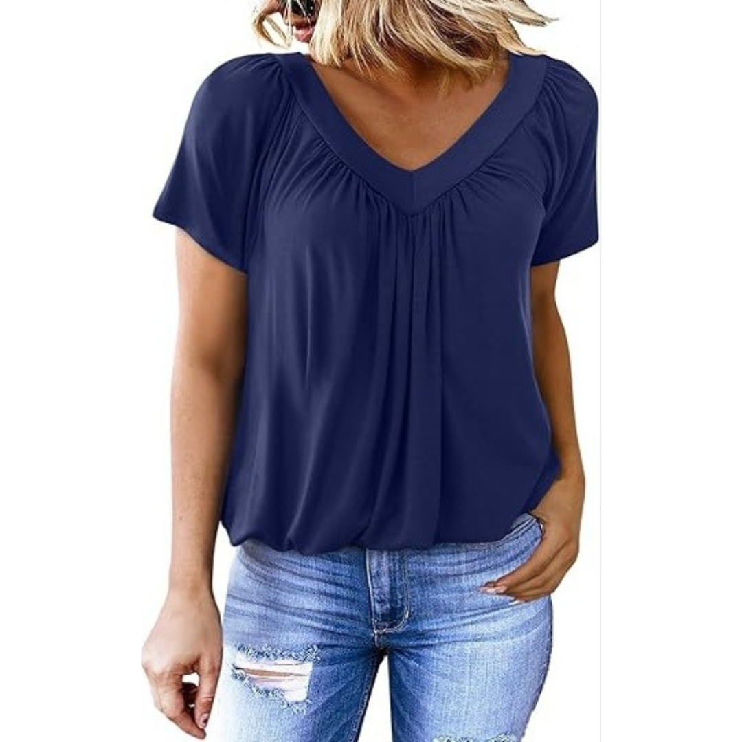 KATHLEEN™ - Maglietta Casual con Scollatura a V Elegante