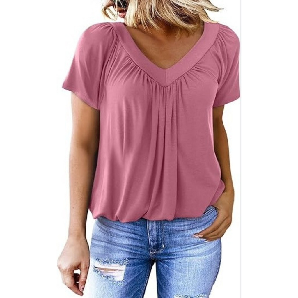 KATHLEEN™ - Maglietta Casual con Scollatura a V Elegante