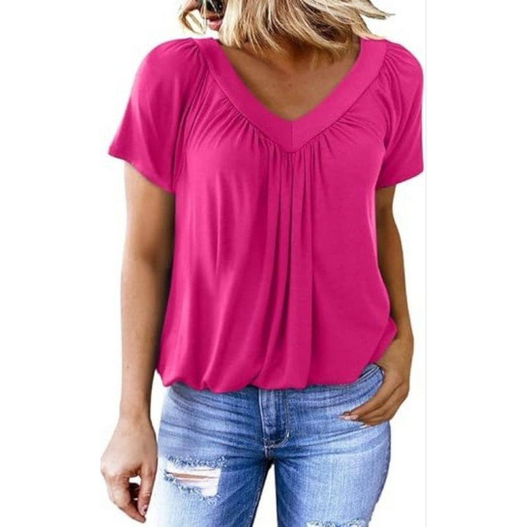 KATHLEEN™ - Maglietta Casual con Scollatura a V Elegante