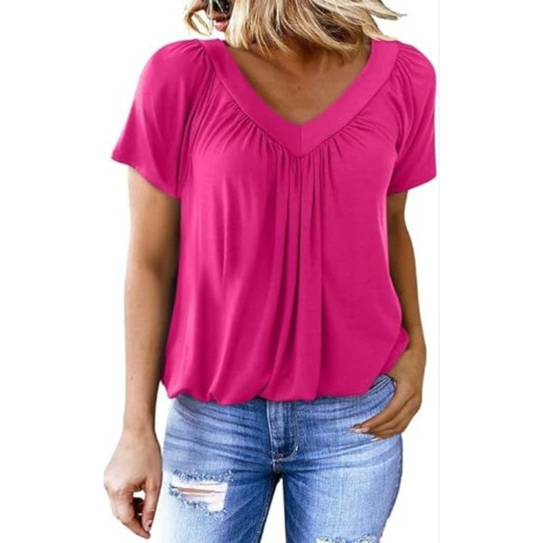 KATHLEEN™ - Maglietta Casual con Scollatura a V Elegante