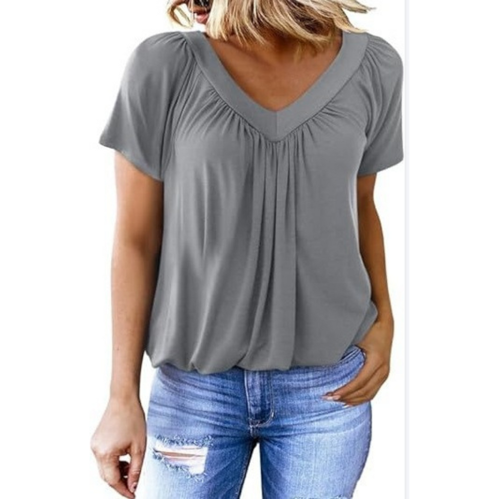 KATHLEEN™ - Maglietta Casual con Scollatura a V Elegante