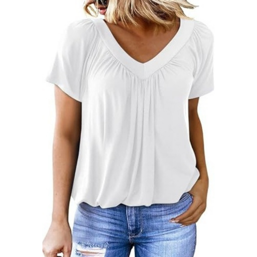 KATHLEEN™ - Maglietta Casual con Scollatura a V Elegante