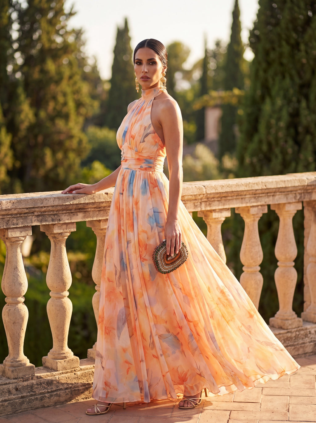 Aurora | Vestito Halter Elegante per un Look Unico