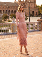 Vestito Ronda con Frange: Eleganza e Stile Unico!