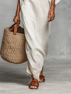 Aveline™ | Abito Maxi Off-Shoulder con Maniche a Pipistrello - Eleganza e Stile Unici!