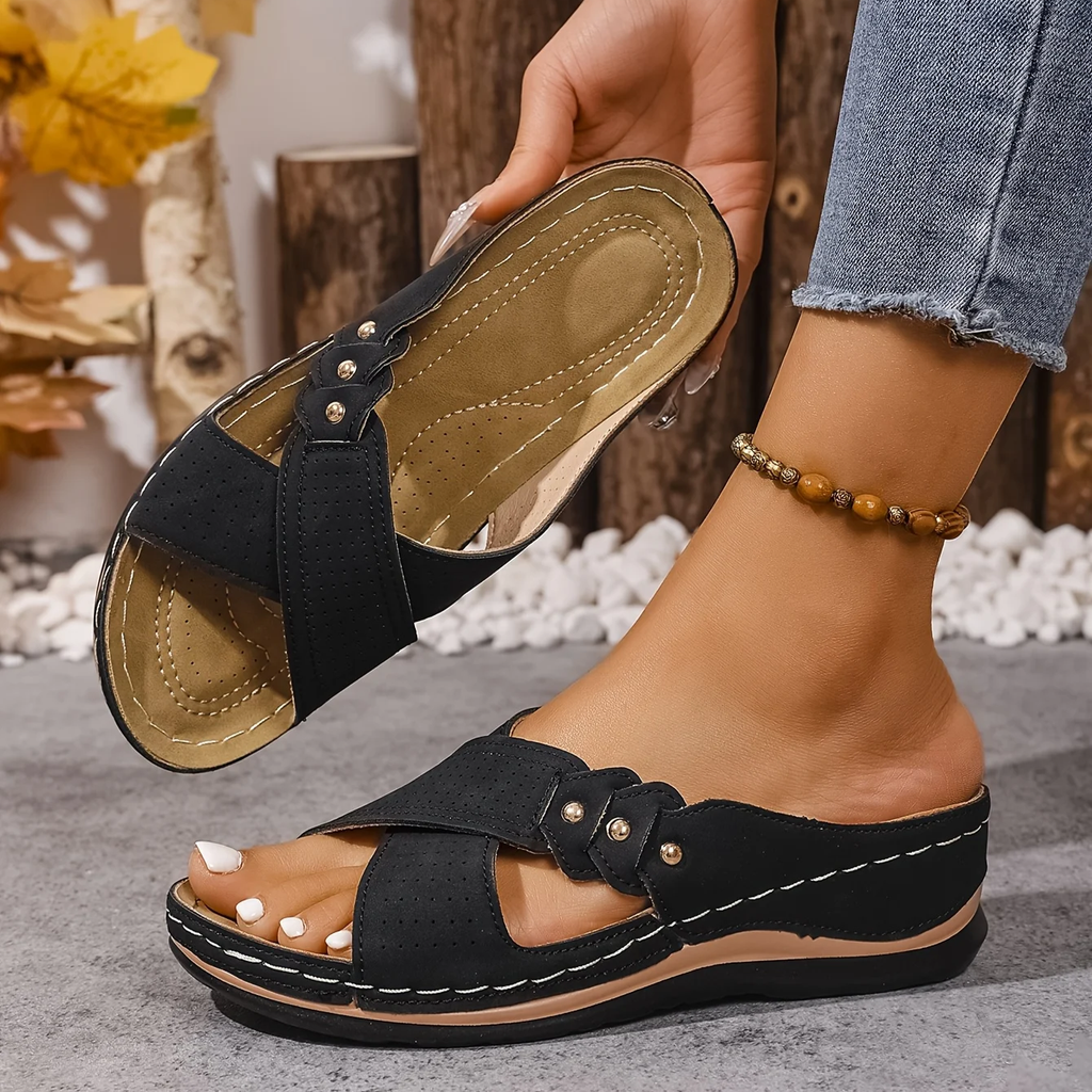 Daniela | Sandali Ortopedici Eleganti per Comfort e Stile