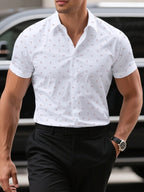 Giulio | Camicia Estiva alla Moda con Stampa Unica