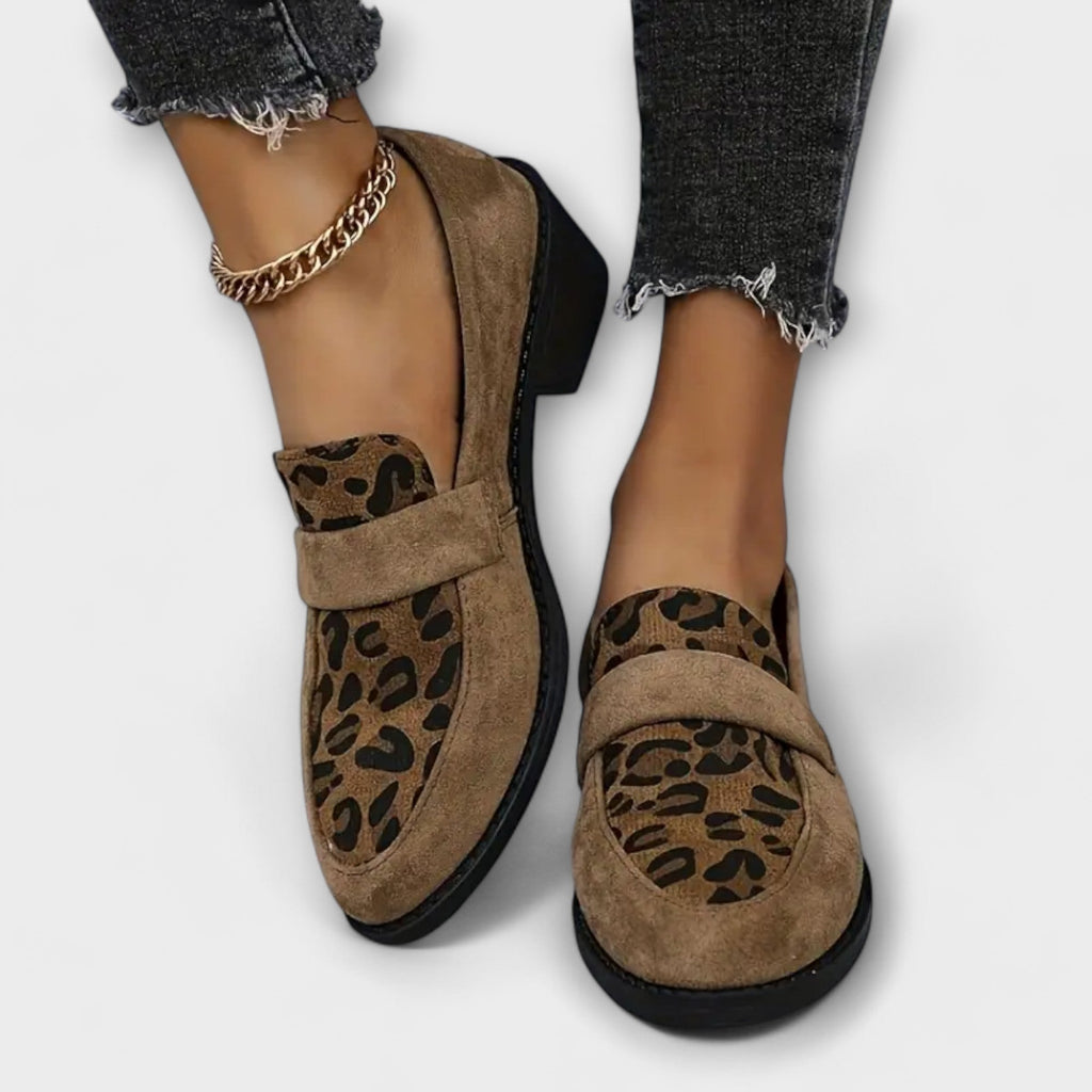 Karla - Scarpe Eleganti da Donna con Stampa Leopardata per un Look Unico