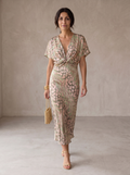 Antonella | Abito Elegante in Tessuto Leggero e Fluido - Stile e Comfort per Ogni Occasione