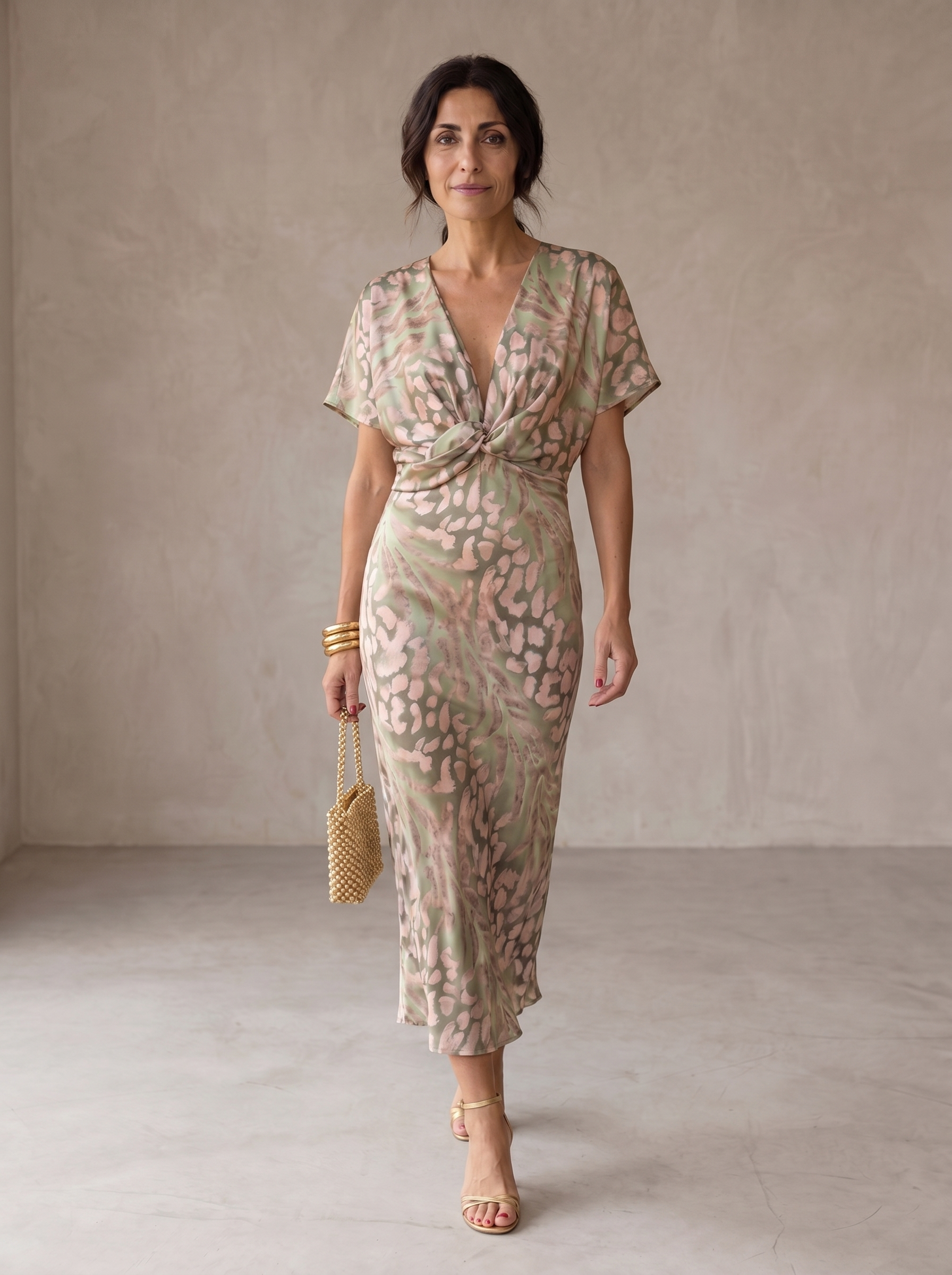 Antonella | Abito Elegante in Tessuto Leggero e Fluido - Stile e Comfort per Ogni Occasione
