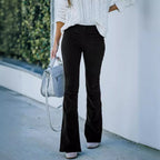 CLAIRE | Pantaloni a Zampa d'Elefante in Velluto Vintage - Stile Unico e Comfort Incredibile!