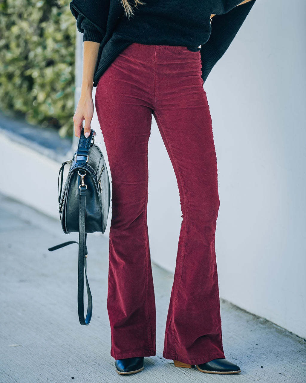 CLAIRE | Pantaloni a Zampa d'Elefante in Velluto Vintage - Stile Unico e Comfort Incredibile!