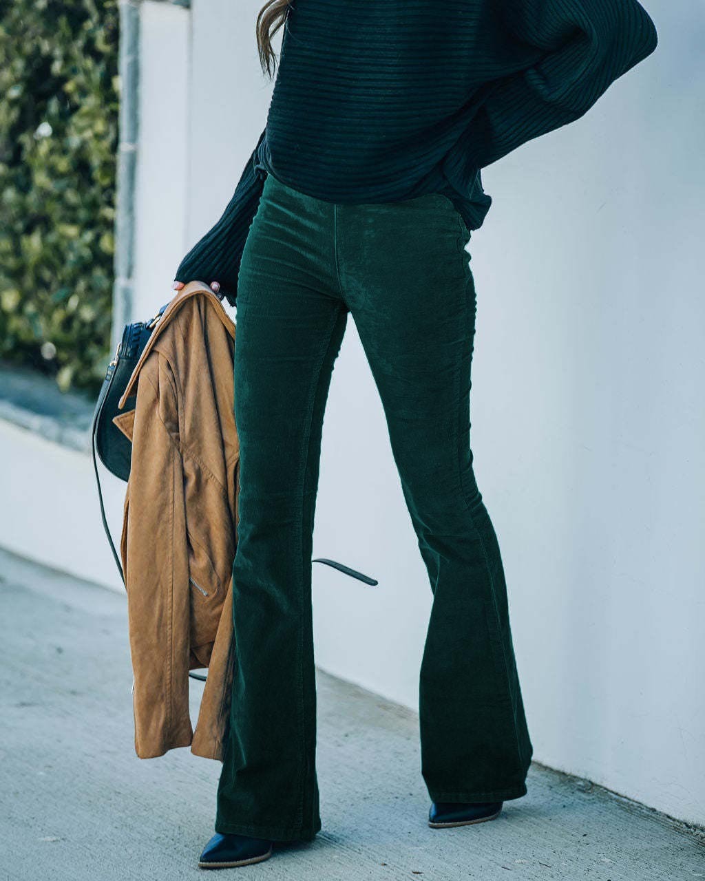 CLAIRE | Pantaloni a Zampa d'Elefante in Velluto Vintage - Stile Unico e Comfort Incredibile!