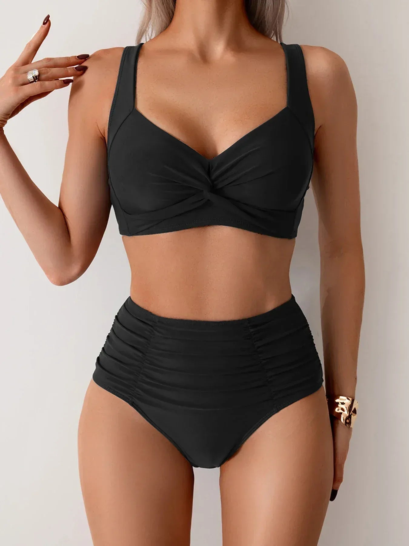 MARCO & BIANCA MILANO | BIKINI SOFIA A VITA ALTA PER DONNA - MODELLO SLIM E STILOSO