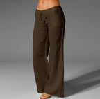 GLYJEL | Pantaloni a Gamba Larga Relaxed: Comfort e Stile per Ogni Occasione!