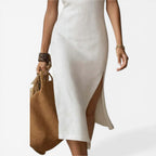 YASSI | Abito Midi a Coste - Eleganza e Comfort per Ogni Occasione!