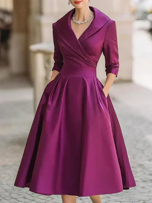 ALICIA | Abito Midi Elegante per Ogni Occasione