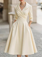 ALICIA | Abito Midi Elegante per Ogni Occasione