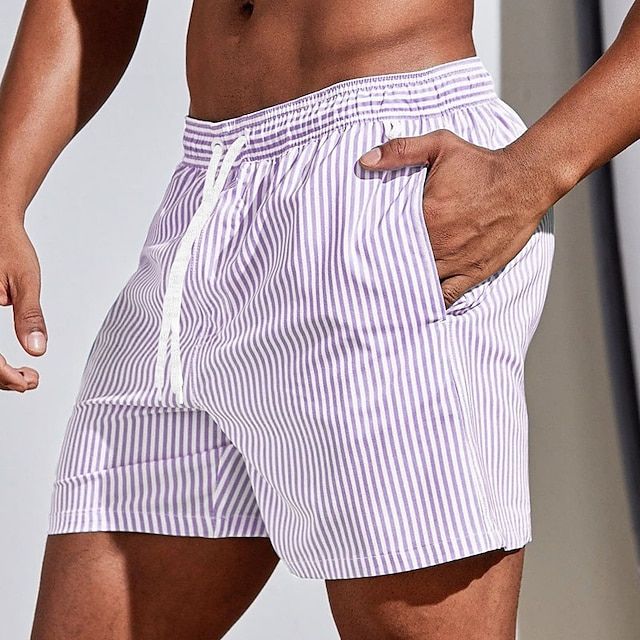 MARCO & BIANCA MILANO | PANTALONCINI ESTIVI A RIGHE PER UOMO - STILE E COMFORT