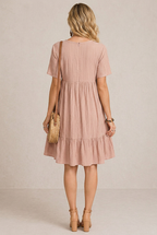 ROVENA | Mini Abito Boho Chic per un Look Unico