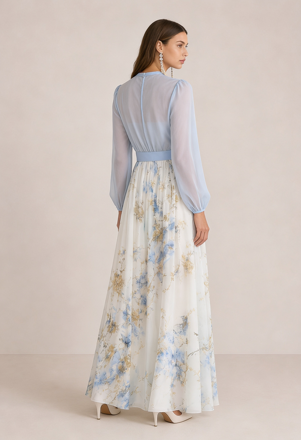 VERA | Abito Lungo Floreale - Eleganza e Stile per Ogni Occasione