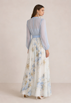 VERA | Abito Lungo Floreale - Eleganza e Stile per Ogni Occasione