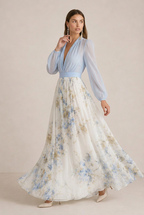 VERA | Abito Lungo Floreale - Eleganza e Stile per Ogni Occasione