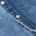 Camicia Uomo Premium in Denim con Bottoni - Stile e Comfort